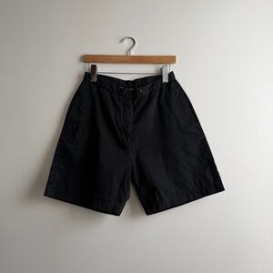 Woolrich Cotton Chino Shorts – Black | Size 10